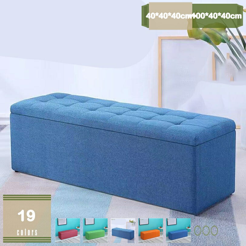 1000円OFFクーポン オットマン アンティーク感 収納スツール ベンチソファー 収納ベンチ PUレザー 足置き 大容量収納 収納付き 二人掛け スツール リ...