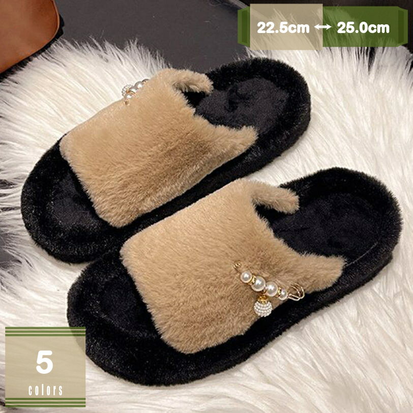 500円OFFクーポン 厚底 サンダル ウェッジソール つっかけ サボ ローヒール 4cm ヒール スリッパ オフィス 履き替え 可愛い 軽量 歩きやすい 滑り止め ファーシューズ 秋冬 ファースリッパ 美脚 ビジュー ルームシューズ かかとなし ミュール mysco