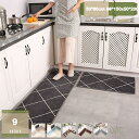 300円OFFクーポン キッチンマット 洗える 180cm 台所マット 北欧 夏ラグ キッチン カーペット 抗菌防臭 滑り止め 廊下敷き 玄関マット 台所 廊下...