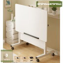 折りたたみ式 昇降デスク 高さ調整 おしゃれ キャスター付き 勉強デスク パソコン机 ワークデスク 移動 北欧 シンプル ナチュラル ハイテーブル サイドテーブ...