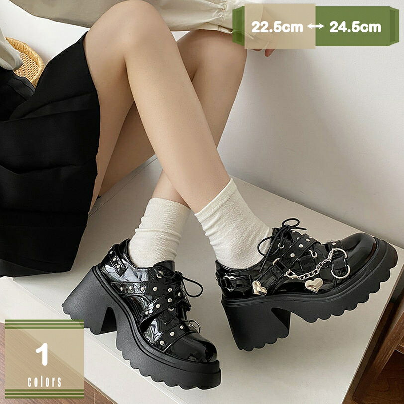 ローファー 厚底 レースアップ レトロ 光沢 8cm 歩きやすい レディース おじ靴 カジュアル コスプレ ゴスロリ バックル 女の子 オックスフォード 軽量 柔らかい 痛くない マニッシュシューズ 学生 美脚 おしゃれ ハイヒール mysco