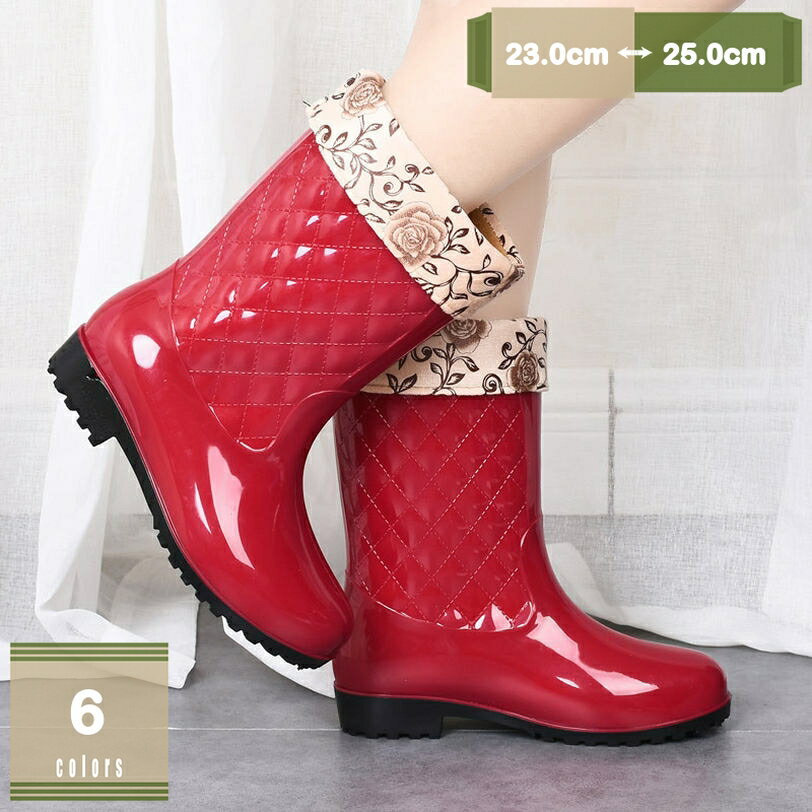 777円OFFクーポン レインブーティ 長靴 雨靴 ショートブーツ レディース レインシューズ レインブーツ 軽量 ヒール カジュアル おしゃれ 防水 ノンスリップ 梅雨対策 快適 大きいサイズ レディース靴 通学 通勤 ショートレインブーツ mysco