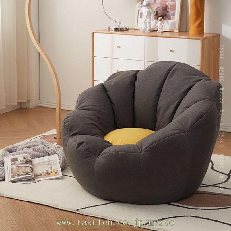 2000円OFFクーポン ビーズクッション 1人掛けソファ PUレザー クッション ソファクッション クッションソファ ビーズソファ 一人掛け ソファ フロアクッション ソファークッション フロアソファ ソファ インテリア ビーズクッションソファ mysco [3]