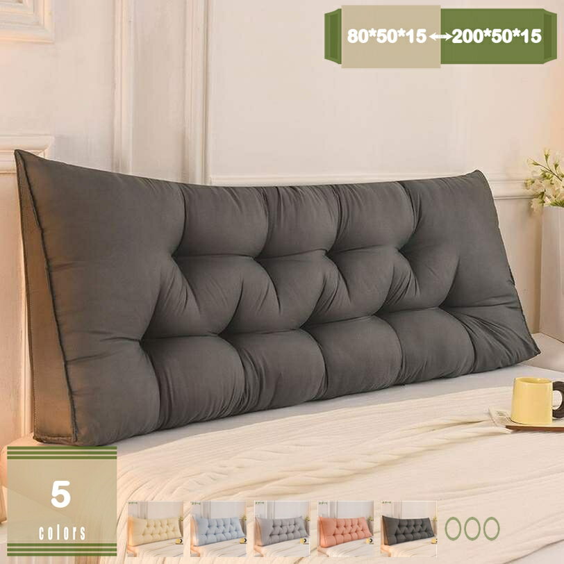 300円OFFクーポン 背もたれ クッション 三角クッション 三角 枕 クッション テレビ枕 腰枕 腰クッショ..