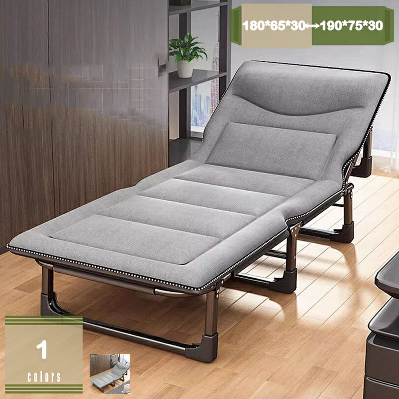 1000円OFFクーポン 折りたたみベッド シングル 一人掛け用 サマーベッド ビーチベッド 軽量 キャンプ BBQ 仮眠 残業 自宅 客用ベッド アウトドア用 枕付き 持ち運び便利 5段階調 簡易ベッド キャンピングベッド mysco