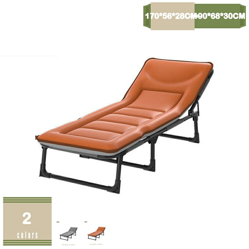 1000円OFFクーポン 折りたたみベッド 折り畳み 室内外兼用 簡易ベッド アウトドアベッド オールシーズン対応 キャンプ コット リクライニング 軽量 小型 耐荷重 昼寝 マットレス付き コンパクト シングル 組立不要 mysco