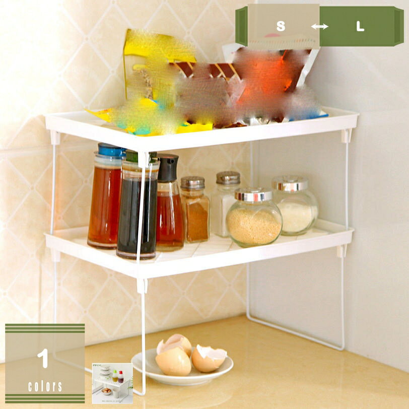500円OFFクーポン 調味料収納ラック スパイスラック 台所収納 ホワイト キッチンラック 収納 コンロサイドラック 効率的なスペース活用で快適時短家事 コンロ プラスチック ラック コンロ周り 鍋 一時置き 調味料置き 台所収納 mysco