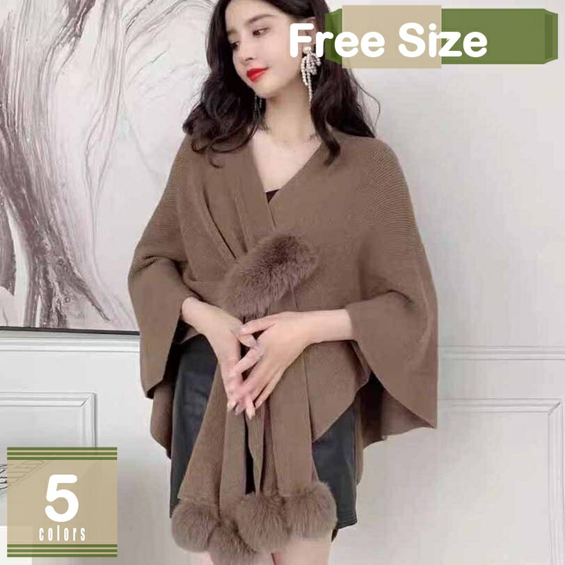 ポンチョコート レディース マントコート ケープコート 防寒着 モコモコ ふわふわ Aライン トレンチコート 秋冬 アウター コーデ 無地 上着 ポンチョコート 女性 ジャケット 春 カーディガン 暖かい ふわふわ パーティー mysco