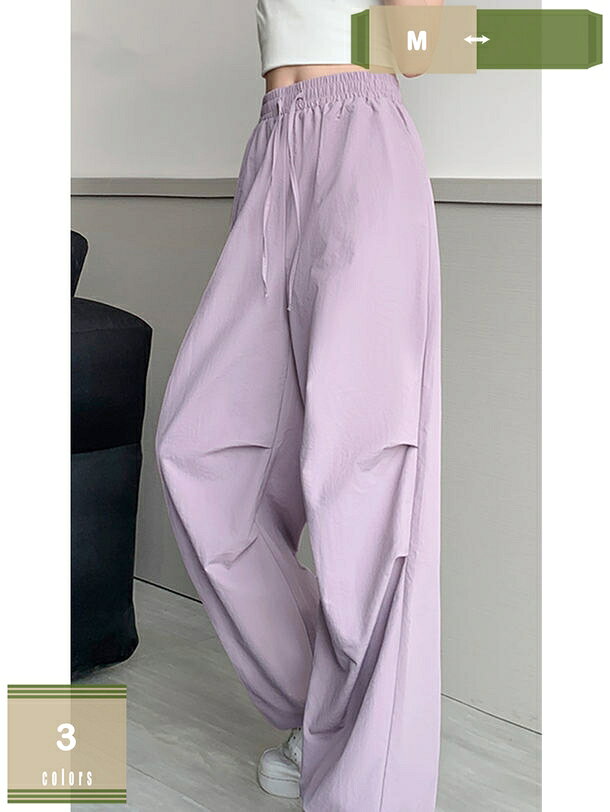 樂天商城 - 500円OFFクーポン カーゴパンツ ダンスパンツ ウエストゴム ロングパンツ レディース カジュアルパンツ ジョガー パンツ ヒップホップ かっこいい かわいい 春 夏 秋 オールシーズン 女性用 カジュアル お出掛け ストリート ファッション mysco