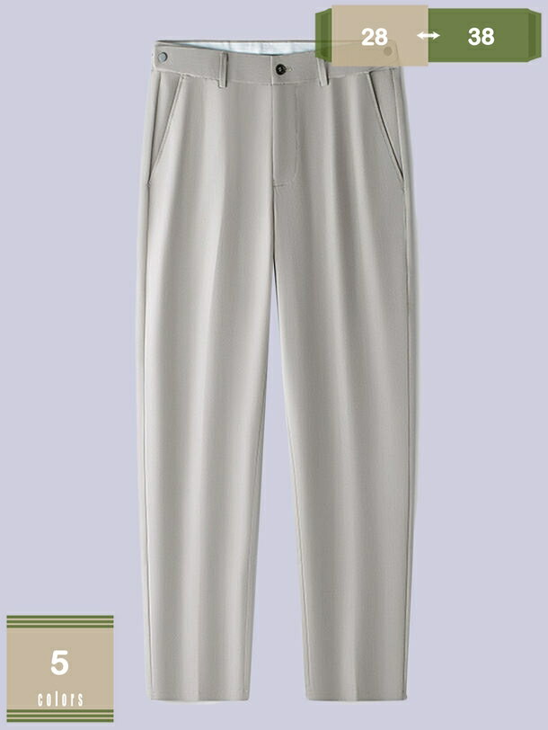 Pants - 2000円OFFクーポン スラックス スリム メンズ スーツパンツ ビジネスパンツ ストレッチ 紳士 ズボン ボトムス ポケット 薄手 ロングパンツ 長ズボン 無地 通勤 面接 就職 仕事着 フォマール カジュアル 大きいサイズ 春 夏 秋 mysco