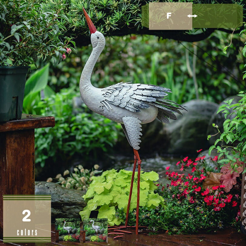 1000円OFFクーポン 置物 動物 ガーデン オブジェ 鳥 庭飾り 玄関 屋外 オーナメント かわいい 庭の装飾 おしゃれ カントリー雑貨 インテリア雑貨 ガーデニング雑貨 庭のアート アウトドア デコレーション ガーデンオブジェ 店舗 花壇 mysco
