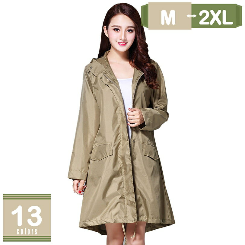 300円OFFクーポン レインコート 自転車 レディース ロング リュック カッパ かっぱ 雨合羽 雨具 通勤 ..