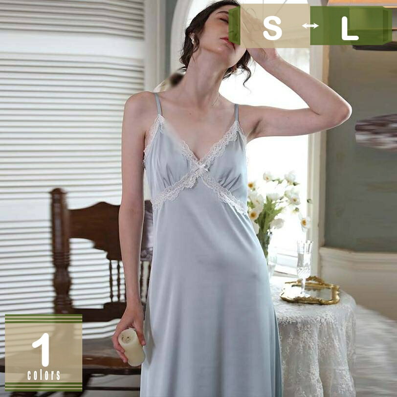 500円OFFクーポン レディース ベビードール Vネック キャミソール セクシー ベビードール ロングスリッ..