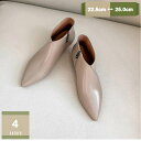 1000円OFFクーポン ブーツ レディース ブーティ ブーティー ショートブーツ 靴 サイドジッパー ヒール3.5cm アンクルブーティ 大きいサイズ ピンヒ...