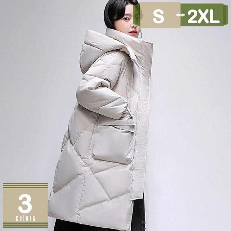 1000円OFFクーポン ダウンジャケット レディース 防寒コート アウター ダウンコート 冬着 防寒 あたたかい アウトウェア ジップアップ ..