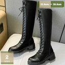 レディースブーツ ロングブーツ エンジニアブーツ ジョッキーブーツ タクティカルブーツ 大きいサイズ 小さいサイズ ビンテージブーツ 長靴 合皮 ロング丈 秋冬 太ヒール 3cm 厚底 ライディングブーツ ウエスタンブーツ mysco