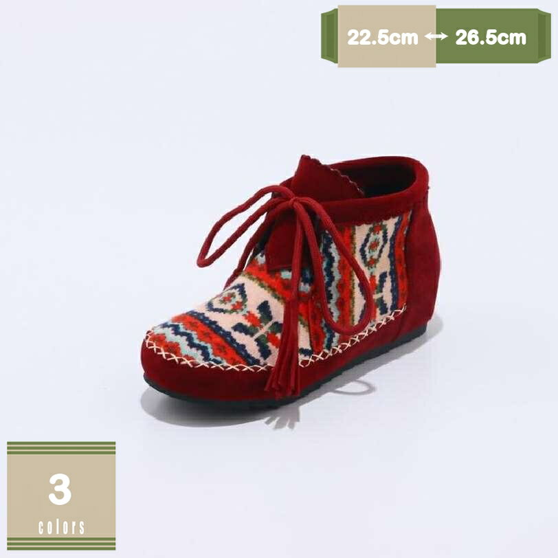 300円OFFクーポン インヒール春秋チャイナブーツ 蒸れにくい レディース花刺繍チャイナ靴ブーツ 唐装漢..