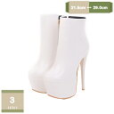 ブーツ ショートブーツ ラウンドトゥ ハイヒール ヒール15.5cm エナメルレザー 厚底 レディース プラットフォーム ヒール ショートブーツ レザー 靴 ピンヒール アンクルブーツ エナメル レディースシューズ ブーティ mysco