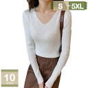 1620円OFFクーポン ポリエステルVネックセーター ニット レディースファッション 40代 50代 レディース 大人 ファッション 秋冬 秋服 あったか 長...