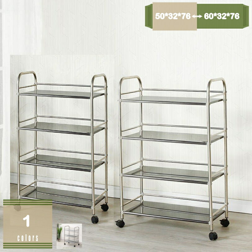 キッチンワゴン キャスター付き 3段 スチールラック ステンレス 天板 炊飯器 スリム 作業台 幅50 奥行32 高さ76 移動式 薄型 軽量 コンパクト 小型 収納 隙間 安い 調理台 調味料 料理 小さい 取っ手付き 一人暮らし 本棚 頑丈 業務用 丈夫 ペットボトル シルバー mysco