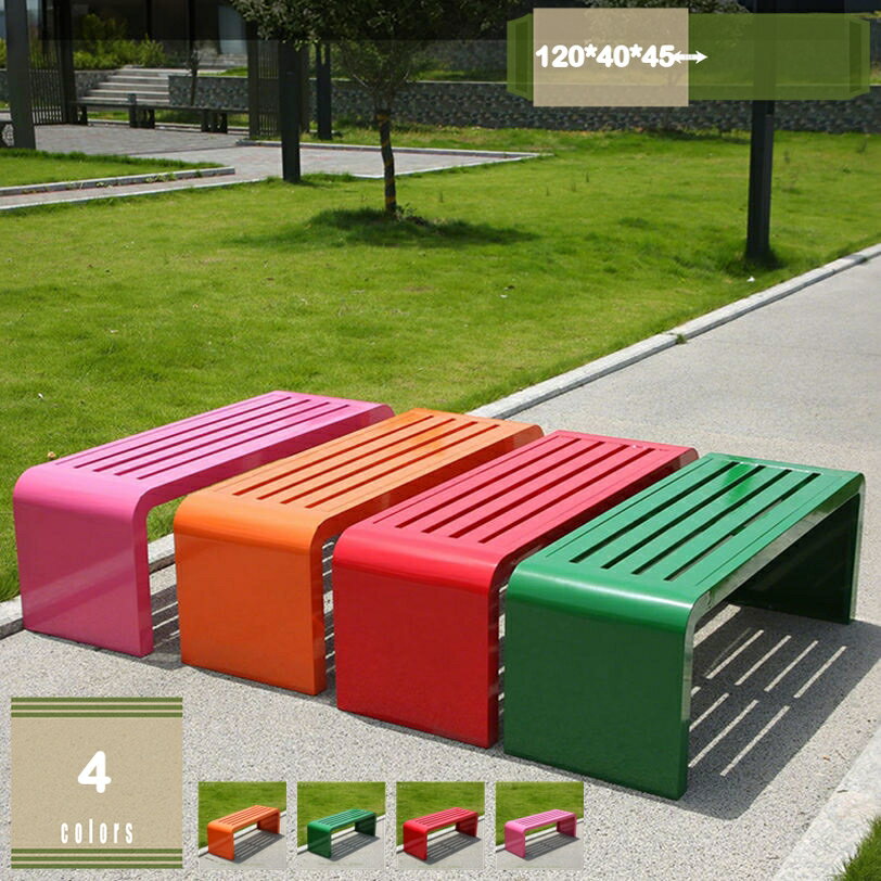 2000円OFFクーポン ガーデンベンチ 屋外用ベンチ 公園ベンチ パークベンチ 耐候性 幅120cm パティオ スチールベンチ 耐荷重約400kg 防水性と日焼け止め 縁台 庭 ベンチ 庭園公園用ベンチ適した 長椅子 中庭や庭園に適した ベランダ テラス バルコニー 休憩所 mysco