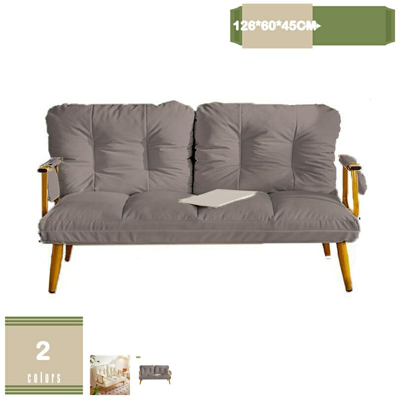 ソファベッド リクライニング 一人掛け おしゃれ 折りたたみ 3WAY シングル コンパクト 来客用 オフィス 昼休み 仮眠 自宅 テレワーク 勉強用 一人暮らし 多機能 アームソファ ローソファ mysco