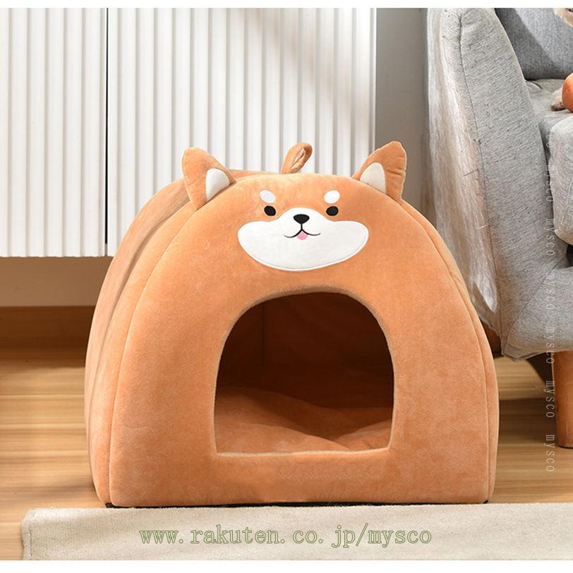 500円OFFクーポン ペットハウス ドーム型 洗える 猫ベッド 猫ハウス 犬小屋 犬 ベ ...