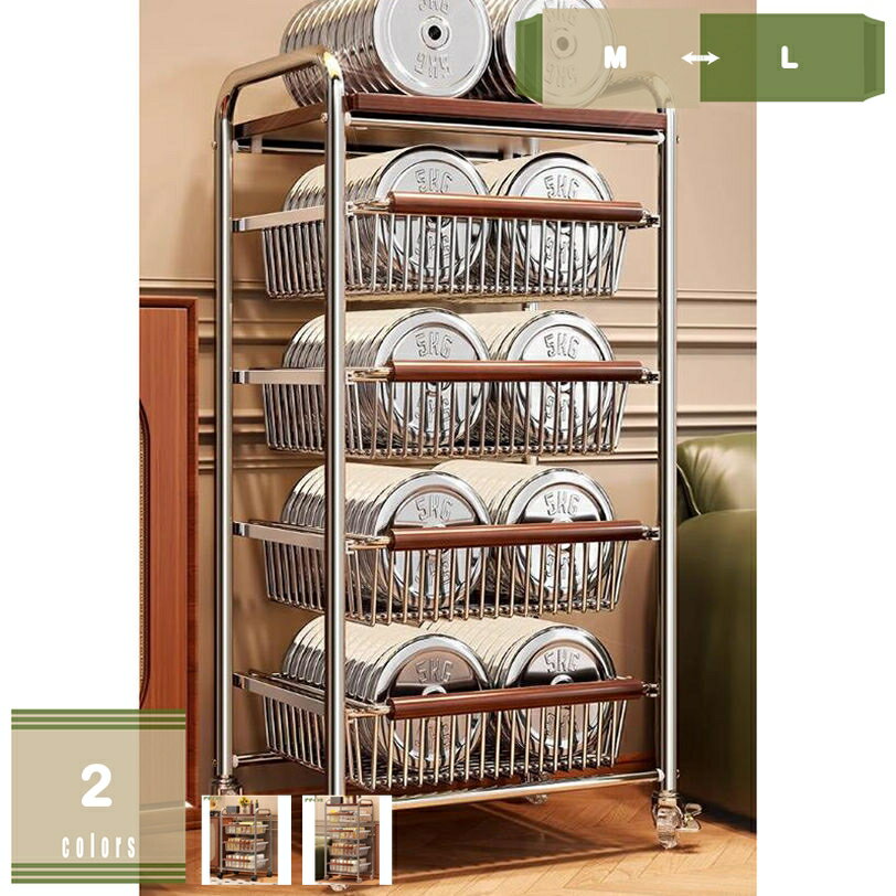 1000円OFFクーポン キッチンラック キッチンの置き物ラック 落ち着き型 バスケット引き出し 移動可能 機能が多彩な移動式ミニカート キッチンワゴン 天板付き キャスター付き 炊飯器 調味料 小物 台所 洗面所 居間 リビング カート mysco