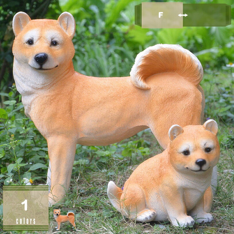 ガーデニング オブジェ 大型 いぬ イヌ 動物 犬の置物 ガーデン 置物 オーナメント インテリア アニマルオブジェ 園芸用品 庭オブジェ 室内 屋外 玄関 ガーデンオーナメント かわいい 庭の装飾 花壇 ベランダ 芝生 mysco