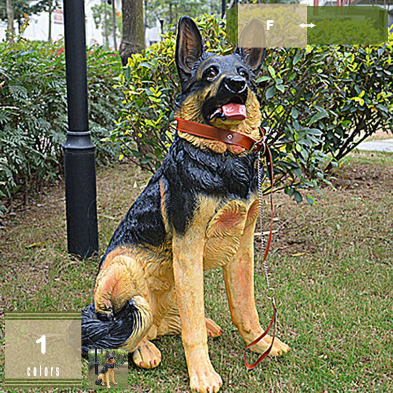 置物 インテリア 雑貨 玄関 庭 犬 いぬ イヌ 彫刻 ガーデン オブジェ 動物の置物 おしゃれ ガーデニング雑貨 オーナメント アニマル 動物 デコレーション 園芸用品 誕生日 結婚記念日 プレゼント 女性 お祝い ギフト mysco