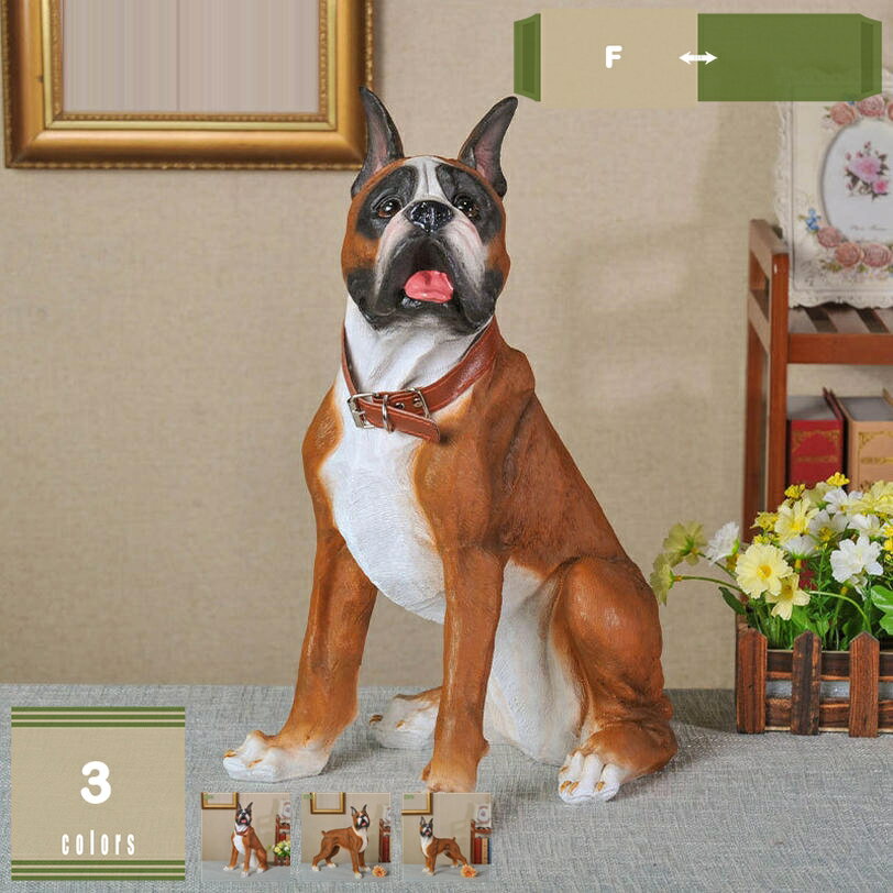 庭 置物 大型 犬 イヌ いぬ オブジェ アニマル ドッグオーナメント 玄関 ガーデンオーナメント 動物 犬の置物 犬のオブジェ 飾り物 出窓 ガーデン ベランダ インテリア雑貨 かわいい リアル プレゼント ギフト お祝い mysco