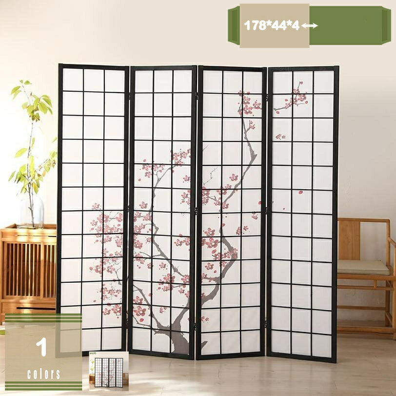 パーテーション 高さ178cm 木製パーテーション 天然木使用 4連 ルームディバイダー 間仕切り ついたて 仕切り 屏風 北欧 目隠し 自立 衝立 おしゃれ スクリーン 飲食店 お風呂 和モダン 和室 ナチュラル リビング mysco