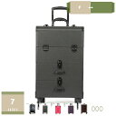 1000円OFFクーポン メイクボックス 業務用 大容量 化粧ボックス キャスター付き トロリー キャスター付き化粧ケース ハンドル付き 絵具箱 ネイル 防水 安定 キャリー トラベル 旅行 ファッション 携帯便利 アーティストキャリアードレッサー mysco