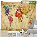 300円OFFクーポン 地図 タペストリー 壁掛け 大判 大きい 目隠し 古地図 世界地図 飾り マルチカバー ウォールアート 壁掛 オシャレ 布 インテリア レトロな雰囲気 マップ ミニマルマップ アンティーク おしゃれ ポスター レトロ アート mysco