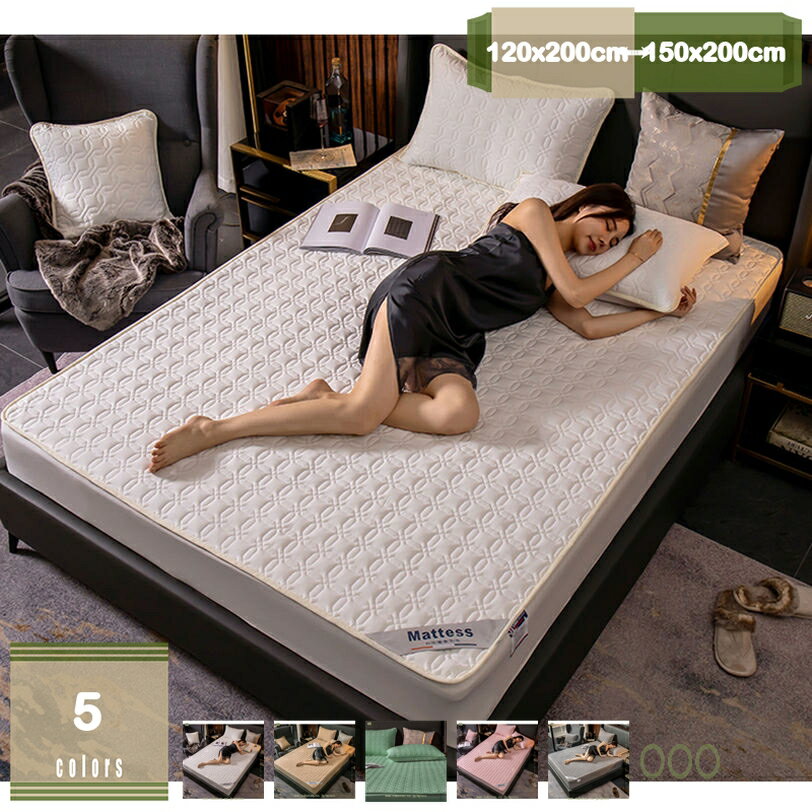 2000円OFFクーポン マットレスカバー シングル 綿100% パイル タオル地 春 夏 秋 冬 365日使える 洗える 綿100％ さらさら 北欧 吸汗 速乾 優しい肌触り べっどぱっど シーツ ベッド マットレス 兼用 丸洗いOK 除湿 寝具用 防ダニ 防カビ 防臭 マットレスパッド mysco