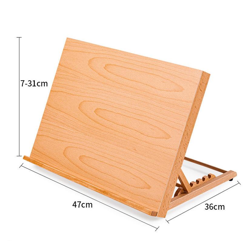 1000円OFFクーポン イーゼル 卓上イーゼル 角度調節 折りたたみ式 木製 絵画スタンド 画板 A2 A3 スケッチイーゼル 写生用イーゼル 描画イーゼル デッサン用 油絵 画材 水彩画 調節可能 軽量 展示 装飾 看板 絵画 ポスター 絵画 写生 mysco