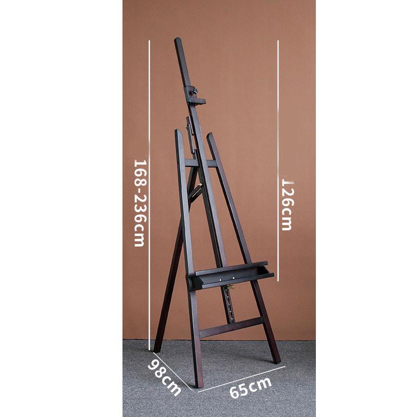 1000円OFFクーポン イーゼル スタンド 看板 立てかけ 木製パネルスタンド 高さ調節可能 額縁 スケッチイーゼル 絵画スタンド メニュースタンド メニュー立て カフェ看板 案内ボード 天然木 木製 ナチュラル 三脚 展示 装飾 絵 ポスター mysco