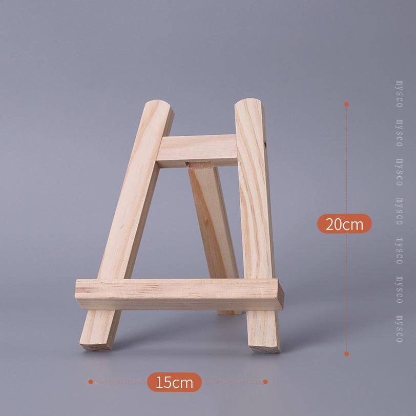 1000円OFFクーポン ミニイーゼル 5個セット ミニチュア 木製イーゼル 卓上タイプイーゼル 三脚 スタンド イーゼル 折り畳み式 調節可能 DIY小型イーゼル 油絵 画材 水彩画 看板立て 写真 スケッチ イーゼル mysco