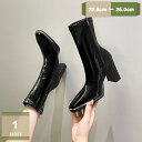 300円OFFクーポン ショートブーツ レディース スクエアトゥ チャンキーヒール 太ヒール 9センチ 袴 ブーツ ハイヒール 痛くない ブーティ 幅広 歩きやすい 美脚 黒 履きやすい 大きいサイズ カジュアル 疲れない 甲高 オシャレ キレイめ コスプレ mysco