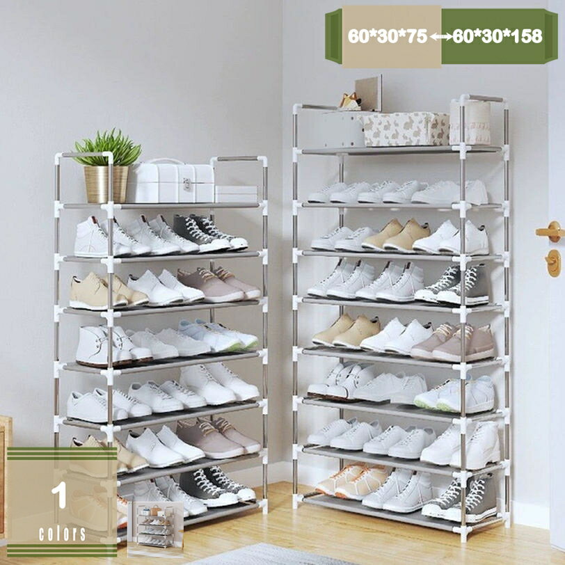 シューズラック スリム 靴収納 靴棚 省スペース 大容量 組み立て式 靴置き コンパクト 分割可能 狭い 玄関 廊下 クローゼット アパート用 靴箱 下駄箱 靴入れ シューズラック 幅60cm 収納 スリム 大容量 靴箱 mysco