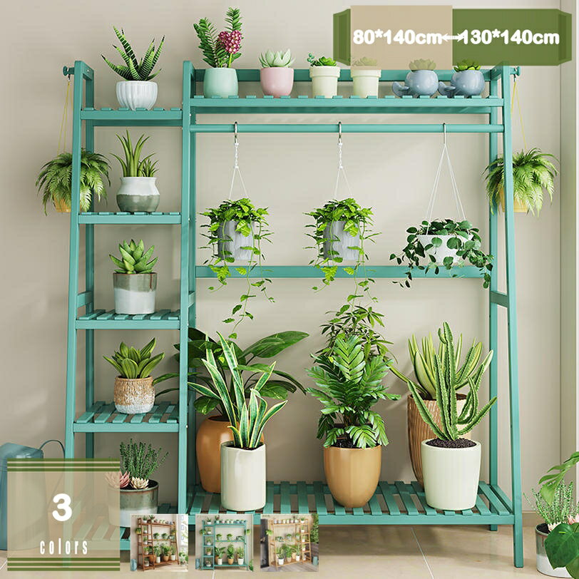 1000円OFFクーポン ガーデンラック フラワーラック 竹製 ガーデンスタンド フラワースタンド おしゃれ ..