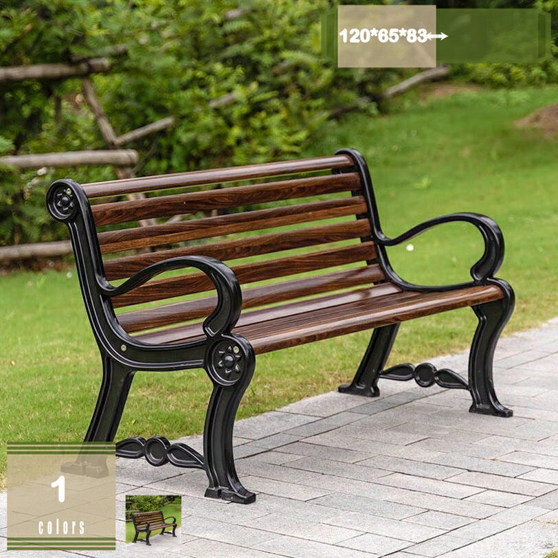 2000円OFFクーポン 木製ベンチシート 屋外 ガーデンチェア 無垢材ガーデンベンチ 屋外 用ベンチ 公園のおしゃれ ベンチ 幅120cm 公共の場所 公園通り 屋外用ベンチ 耐荷重約400kg 休憩所 ガーデン 公園 中庭や庭園に適した 背もたれ付き mysco