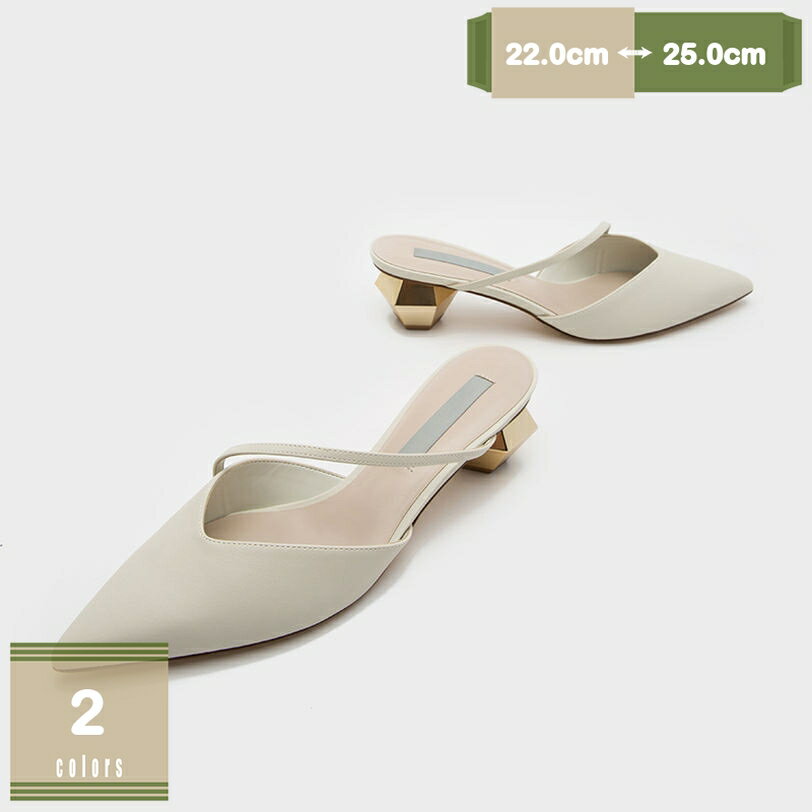 1000円OFFクーポン ミュールサンダル レディース ポインテッドトゥミュール サンダル 美脚 スリッパシューズ サボサンダル デザインヒール 痛くない 歩きやすい パンプス 通勤 仕事 お呼ばれ スタイリッシュ フェミニン mysco