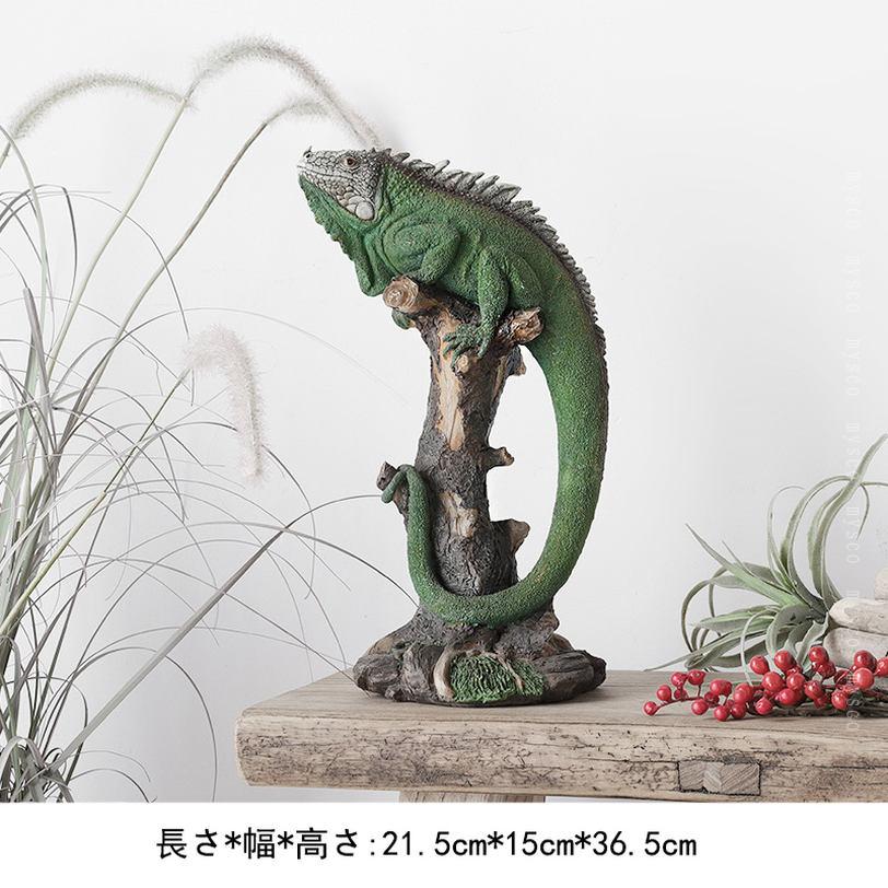 777円OFFクーポン インテリア装飾 かっこいい トカゲ 樹脂工芸品 おきもの 本物そっくり 高級 爬虫類の彫刻 蜥蜴 ガーデンオーナメント 机の装飾 ガーデニング置物 置物 レトロ 大きめ 室内の飾り アウトドア ホームガーデン ホームインテリア mysco