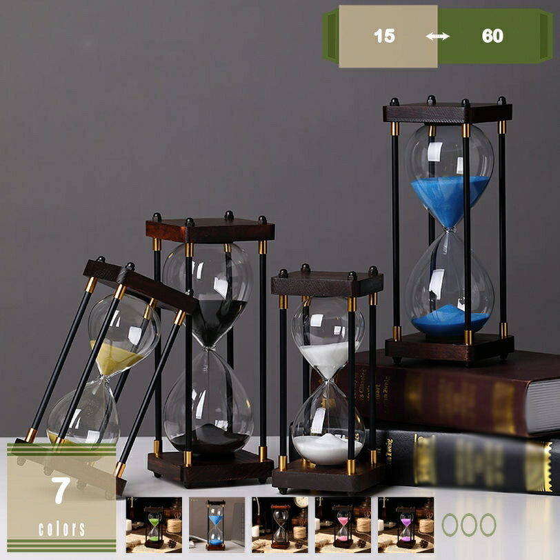 300円OFFクーポン 砂時計 置き物オブジェ ガラス 雑貨 タイマー 砂時計 置物 置き物 インテリア 装飾品 創造性 プレゼント モダン 北欧 おしゃれ インテリア 置物 かわいい プチギフト 母の日 記念日 お店置物 可愛い 開店祝い mysco