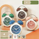 300円OFFクーポン 置き時計 時計 ナイトライト 目覚まし時計 おしゃれ アンティーク調 卓上時計 インテリア かわいい 静音 コンパクト 置物 卓上インテ...