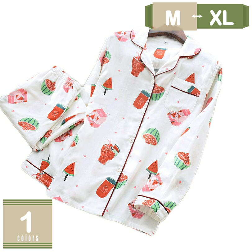 1620円OFFクーポン レディース パジャマ Vネック 春夏 綿100 ルームウェア 室内着 もも 前開き 長袖 薄手 ポケット ボタン ゆったり 長ズボン ラペル 秋冬 ホーム お泊り 出張 シンプル 吸水 ギフト おしゃれ ホームウェア ナイトウェア 上下セット 軽い mysco