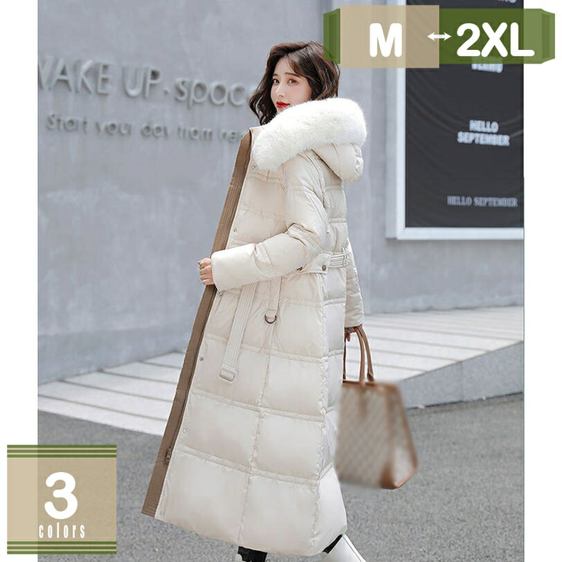 1000円OFFクーポン 冬コート 外套 上着レディース 超ロング コート ベンチコート アウター 冬コート 軽量 着痩せ 冬物 冬服 保温 防寒着 外套 カジュアル おしゃれ ファッション フード付き 保温 ポケット付き ファスナー大きいサイズ mysco
