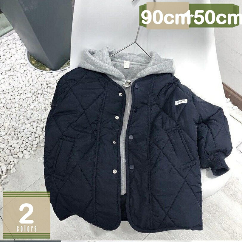 500円OFFクーポン キッズ 中綿ジャケット 子供 ボーイズ アウトドア ジャケット 男の子 アウター 軽量 防寒 ショート丈 ベビー 暖かい フード付き 通園 通学 かわいい きれいめ 防風 カジュアル 秋 冬 おしゃれ 保育園 兄弟 新年 mysco
