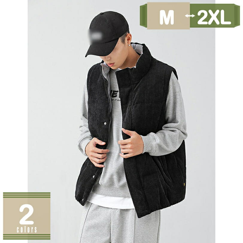 ダウンジャケット メンズ レディース ダウンベスト 防寒アウター ファッション 冬 保温 アウトドア キ..